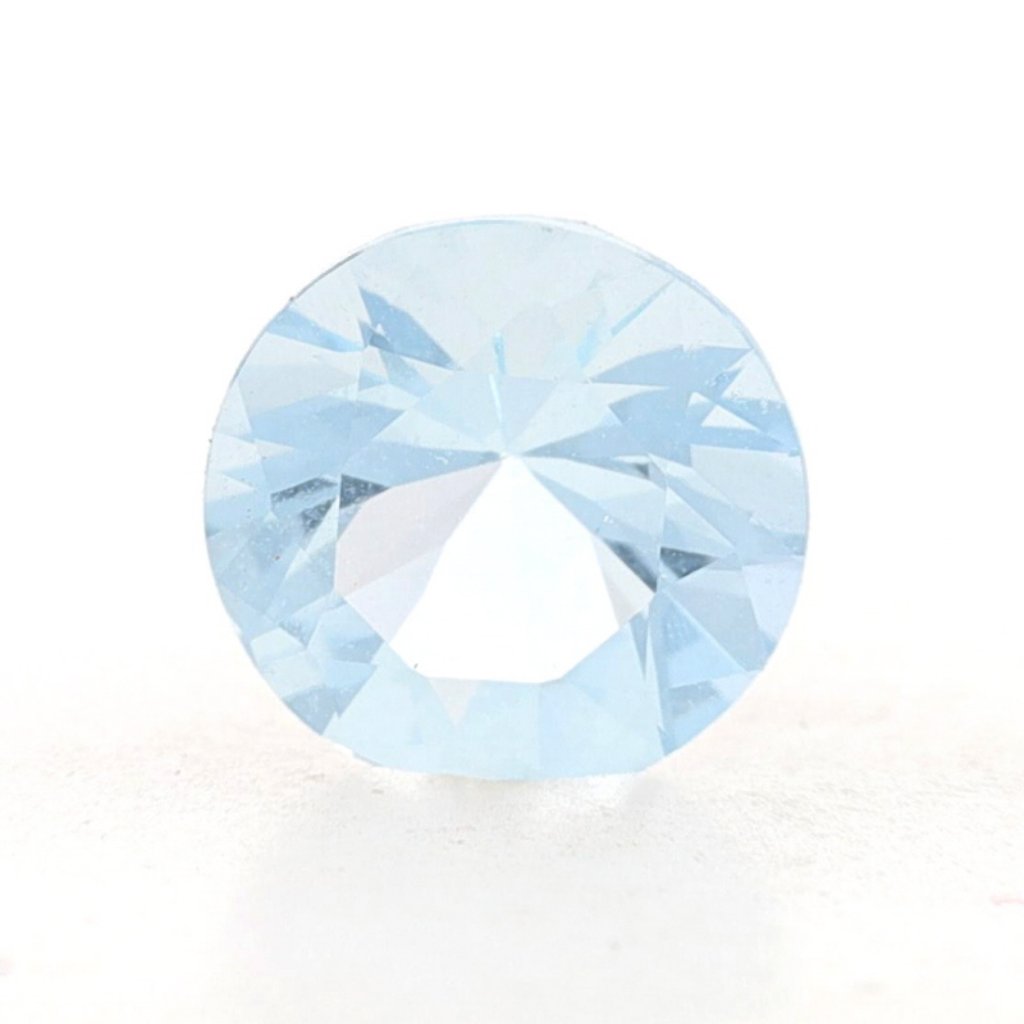 Loose Aquamarine - Round 1.51ct Blue Solitaire